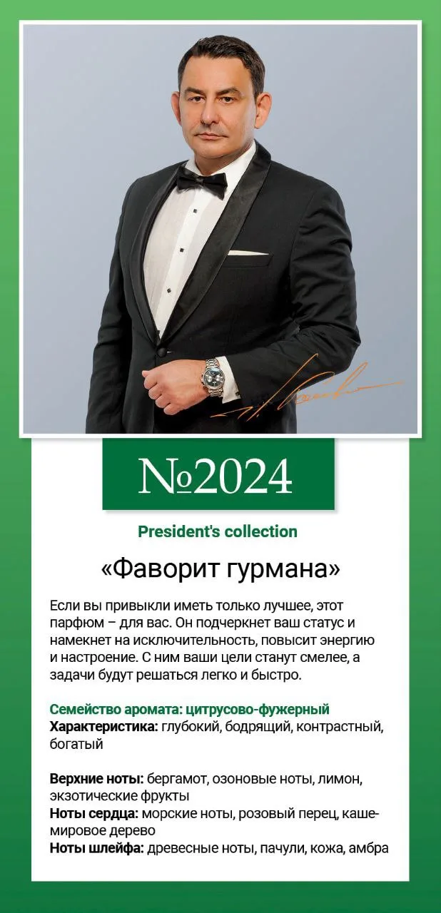 № 2024 President’s collection «Фаворит гурмана»